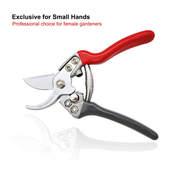 TONMA Pruning Shears [Made in Japan] Professional 7.5 Inch Premium Plant Garden Scissors Secateurs with Ergonomic Handle, Bypass Hand Pruners Branch Gardening Clippers for Plants (TP-3) - Image 4