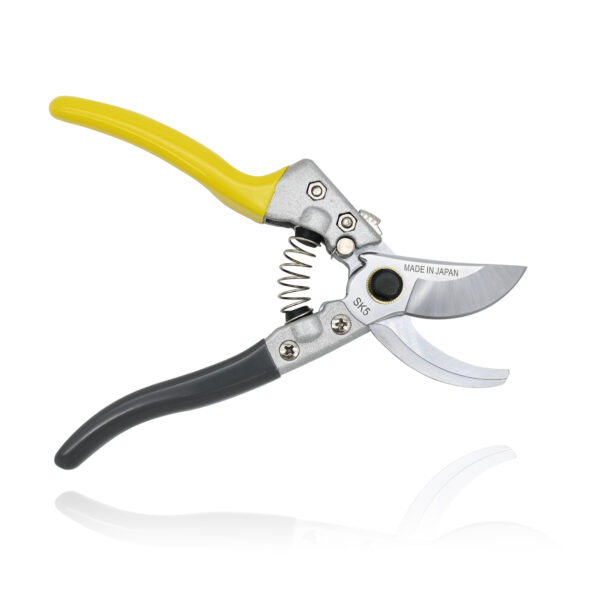 TONMA Pruning Shears for Gardening [Made in Japan] Professional 8" Sharp Bypass Garden Shears, Heavy Duty Hedge Shears Pruners, Clippers, Secateurs, Pruning Scissors for Plant, Branch, Bonsai, Tree (TP-5)