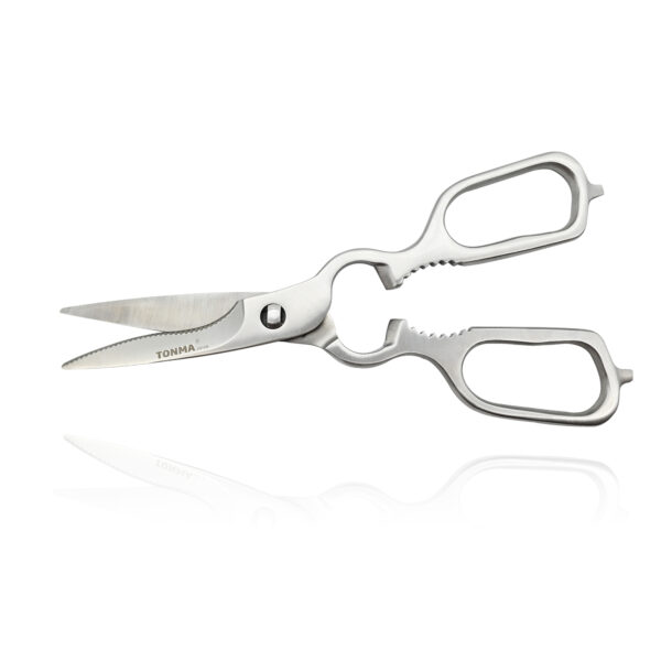 TONMA Kitchen Scissors Come Apart [Made in Japan] 9 inches Professional Grade Forged Japanese Heavy Duty Kitchen Shears for Food, Multipurpose Cooking and Herbs Scissors All Purpose, Dishwasher Safe (TKS-3)