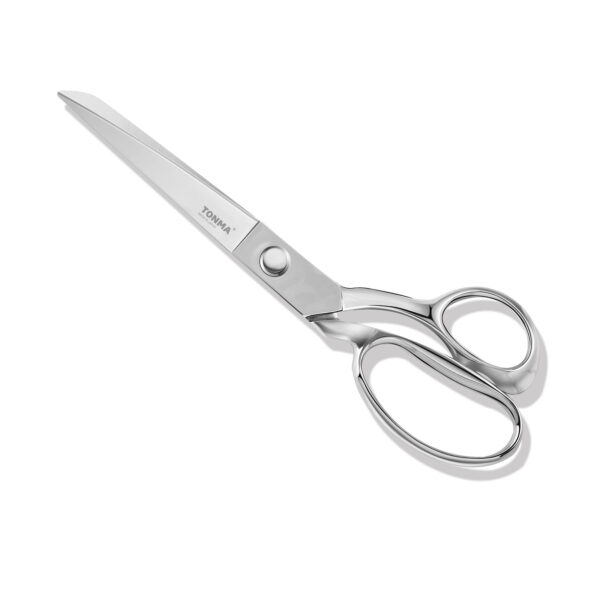TONMA Fabric Scissors [Made in Japan] 10 Inch Professional Sewing Scissors for Tailoring Heavy Duty Japanese Solid Stainless Steel Tailor Shears for Leather Cutting Home Office Artists Dressmakers (TFS-2) - Image 3