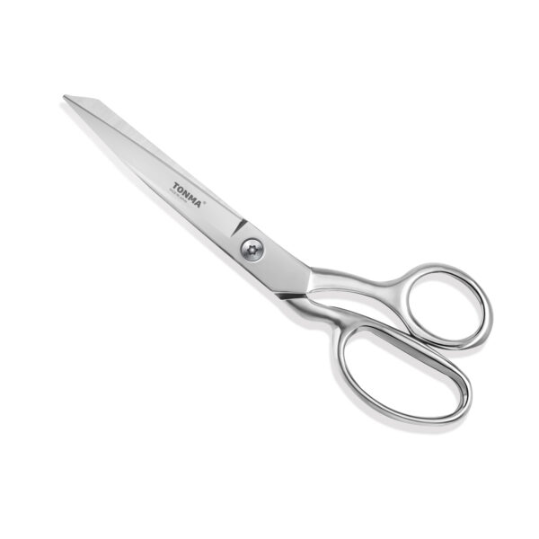 TONMA Sewing Scissors [Made in Japan] 9 Inch Professional Fabric Scissors, Industrial Japanese Solid Stainless Steel Dressmaker Tailor Shears, Ideal for Cutting Fabric Cloth Denim Leather (TFS-1) - Image 2