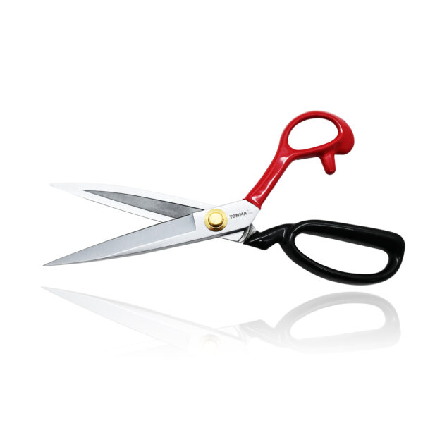 TONMA Fabric Scissors [Made in Japan] 10 Inch Professional Sewing Scissors for Tailoring Heavy Duty Japanese Solid Steel Tailor Shears for Leather Cutting Home Office Artists Dressmakers(TFSR-2)