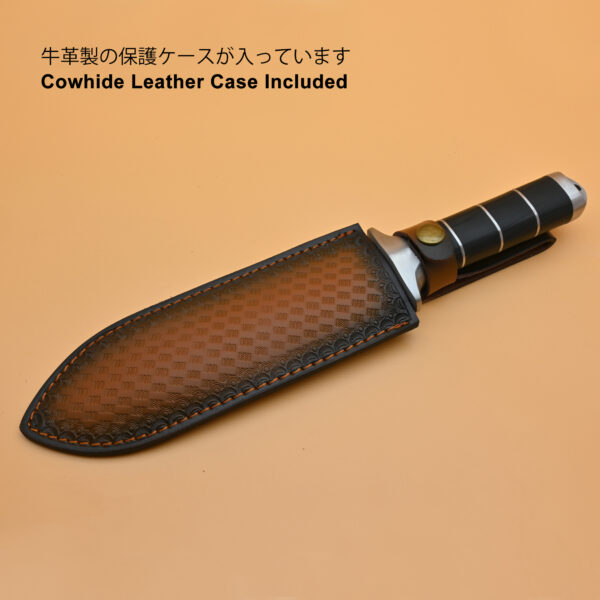 TONMA Hori Hori Garden Knife [ Made in Japan ] Heavy Duty Stainless Steel Japanese Hori Knife with Sheath Garden Tools for Weeding, Digging, Cutting, Pruning (TGK-2) - Image 5
