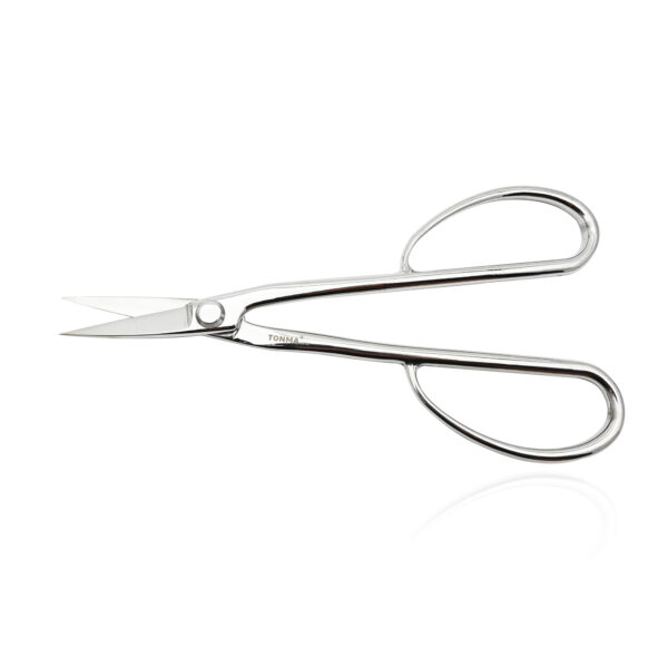 TONMA Bonsai Scissors 8.5" [Made in Japan] Professional Bonsai Tools Japanese Stainless Steel Pruning Scissors for Gardening Trimming Plants, Mirror Polishing Process (TGS-4)