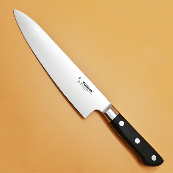 TONMA Classic Chef's Knife [Made in Japan] 8.2 inches Handcrafted Stainless Steel Japanese Gyuto 210mm, Premium Kitchen Knife for Home and Professional Chefs (TCK-1) - Image 2
