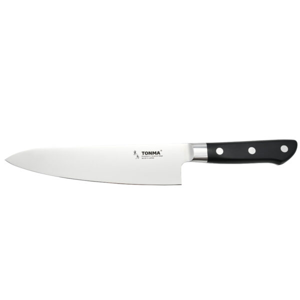 TONMA Classic Chef's Knife [Made in Japan] 8.2 inches Handcrafted Stainless Steel Japanese Gyuto 210mm, Premium Kitchen Knife for Home and Professional Chefs (TCK-1)